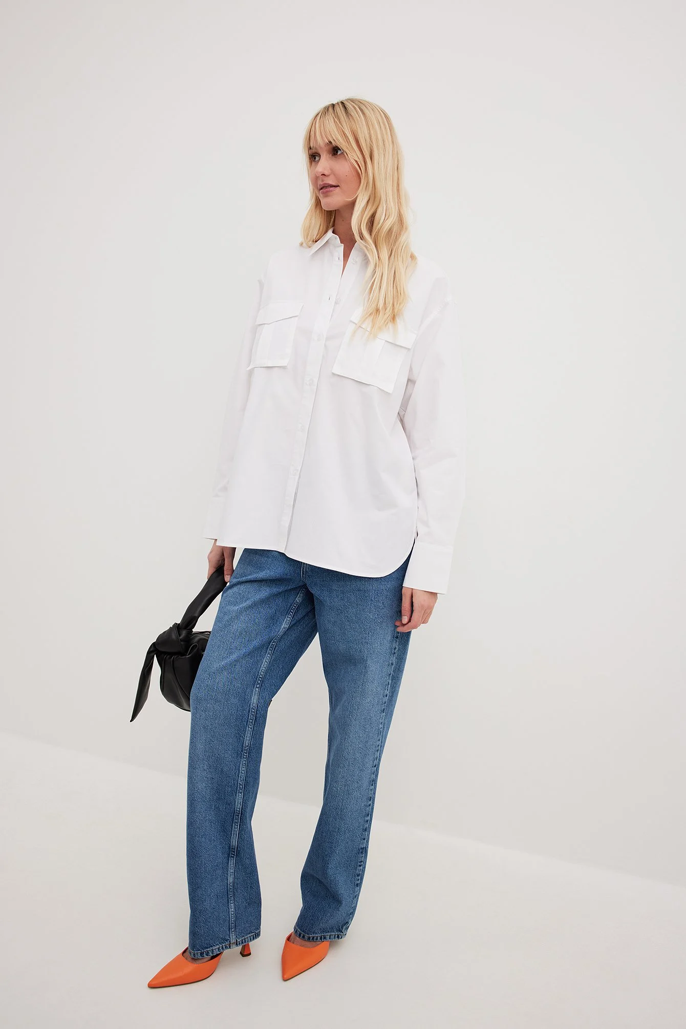 Oversize-Hemd mit Pattentaschen