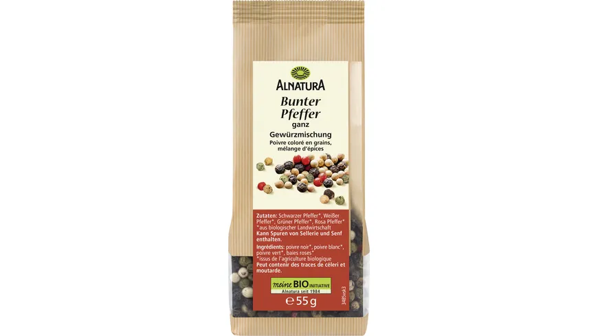 Alnatura Bio Bunter Pfeffer 55 g
