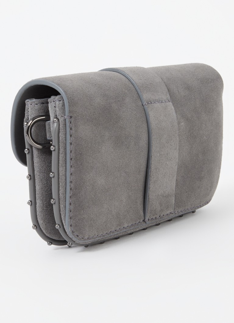 Zadig&Voltaire Kate -pikkulaukku vasikanmokkanahkaa, irrotettavalla olkahihnalla