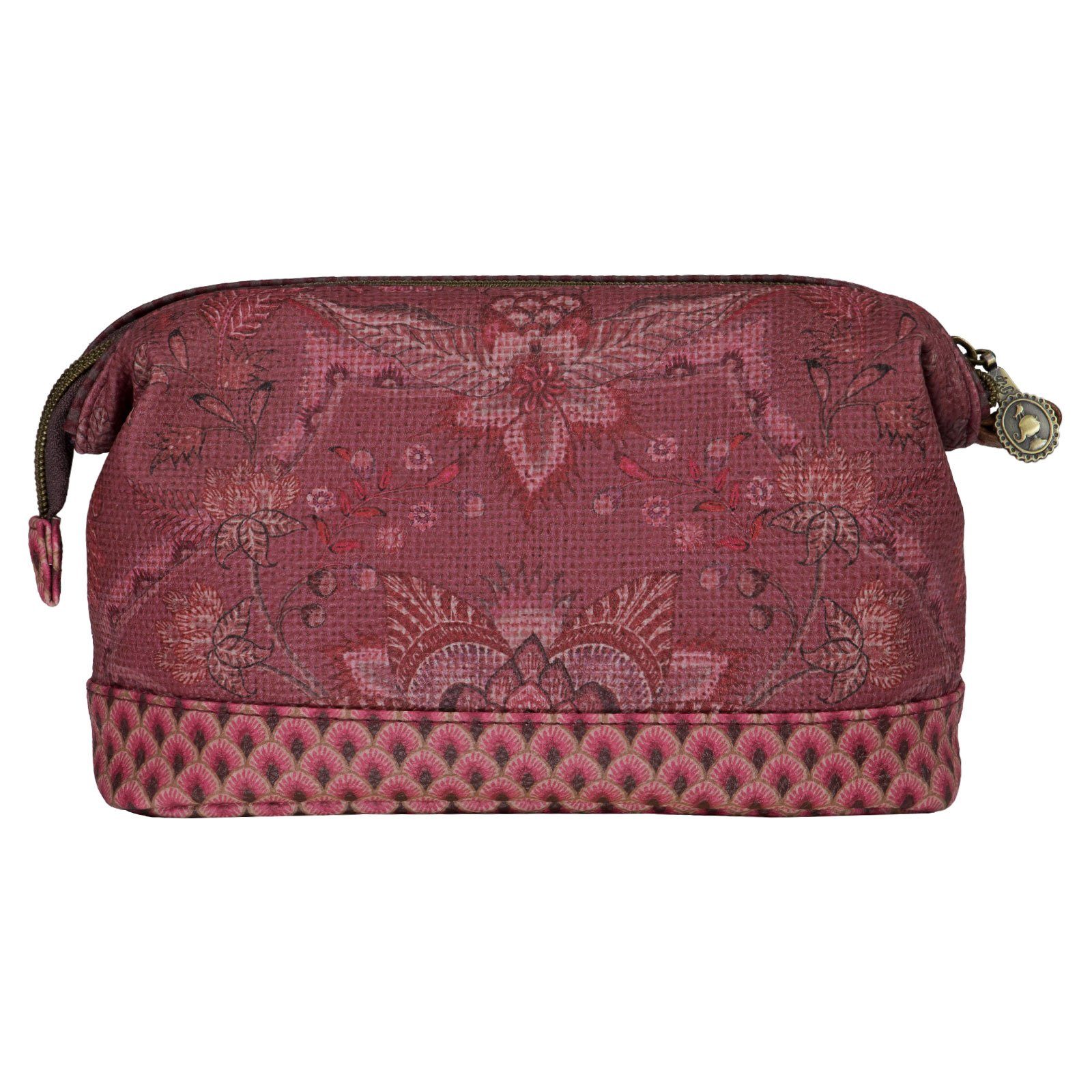 PiP Studio Kosmetiktasche Cosmetic Purse Medium Kyoto Festival, aus pflegeleichtem und abwischbarem Kunstleder