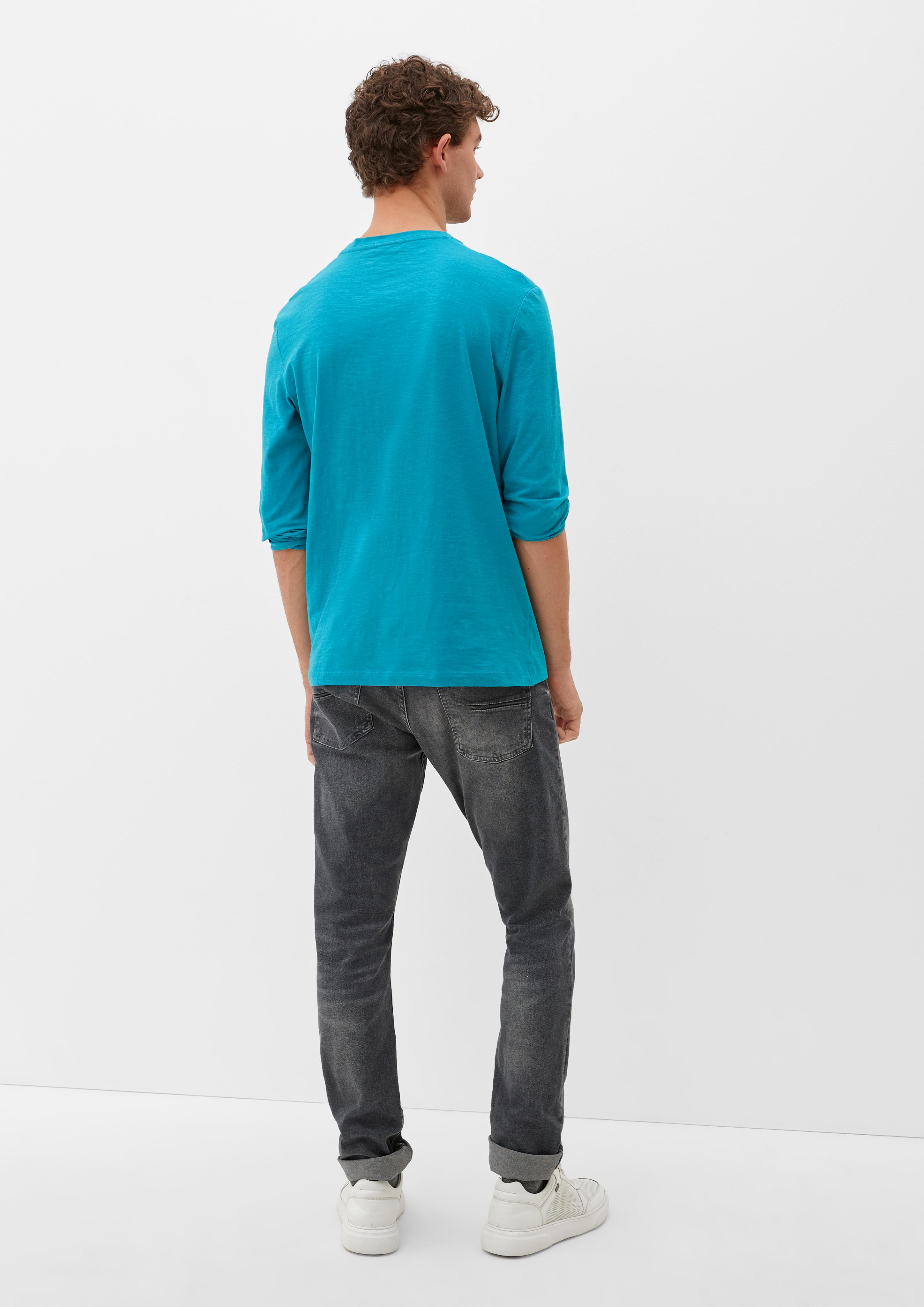 Longsleeve mit Henley-Ausschnitt  2129249-6376