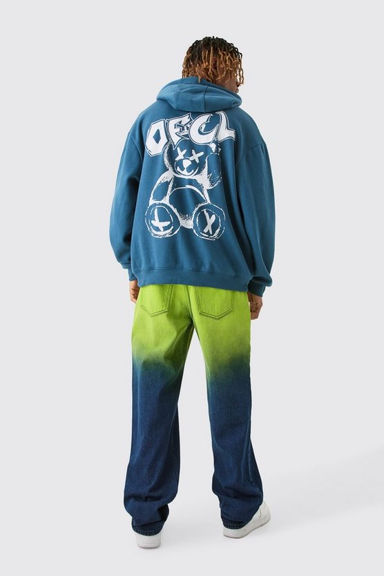 Tall lockere Jeans mit Farbverlauf
