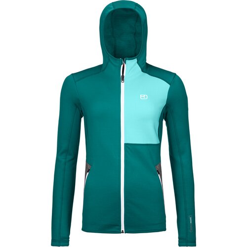 DAMEN UNTERJACKE FLEECE HOODY W
