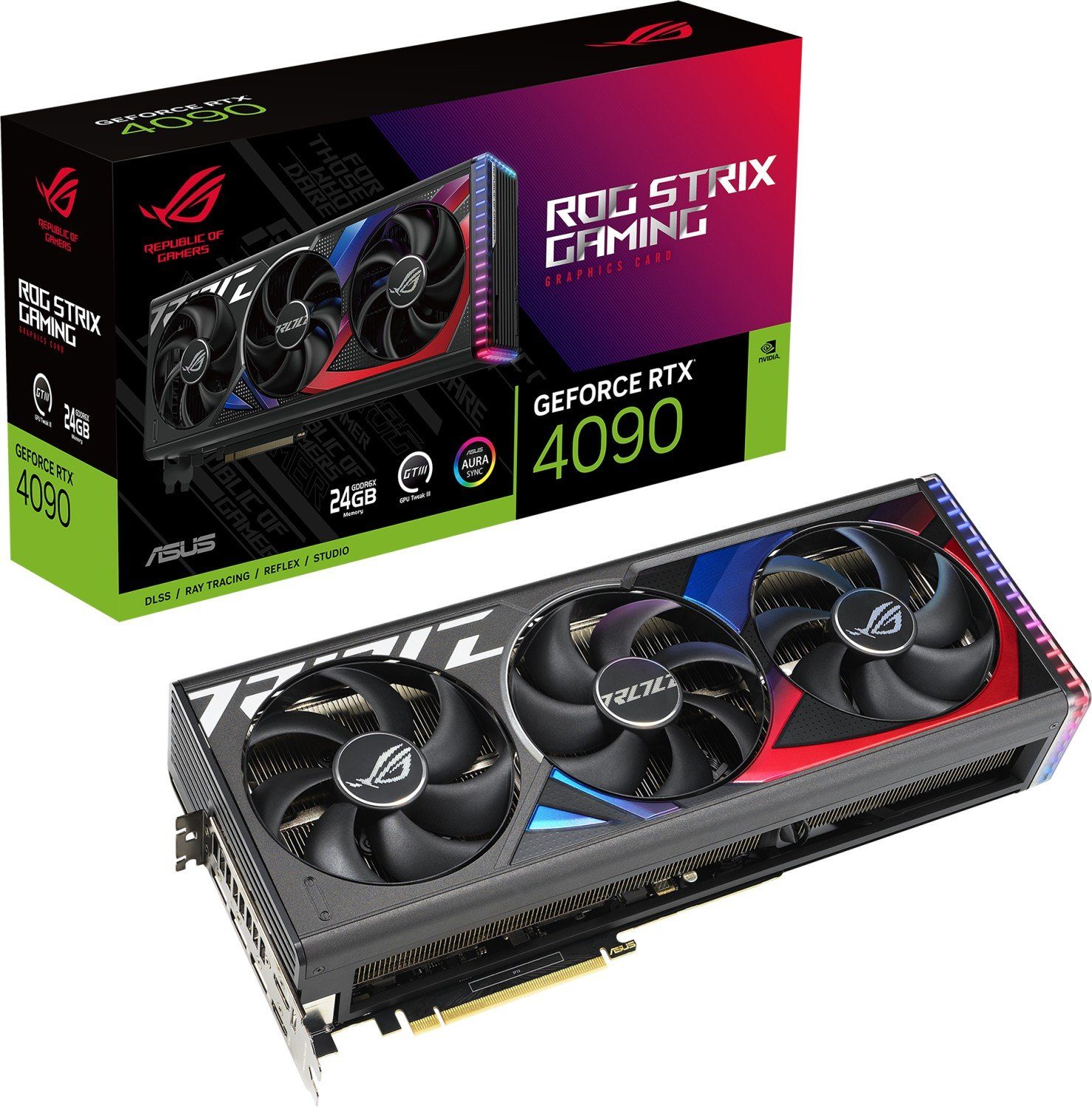 Asus ROG-STRIX-RTX4090-24G-GAMING Grafikkarte (24 GB)