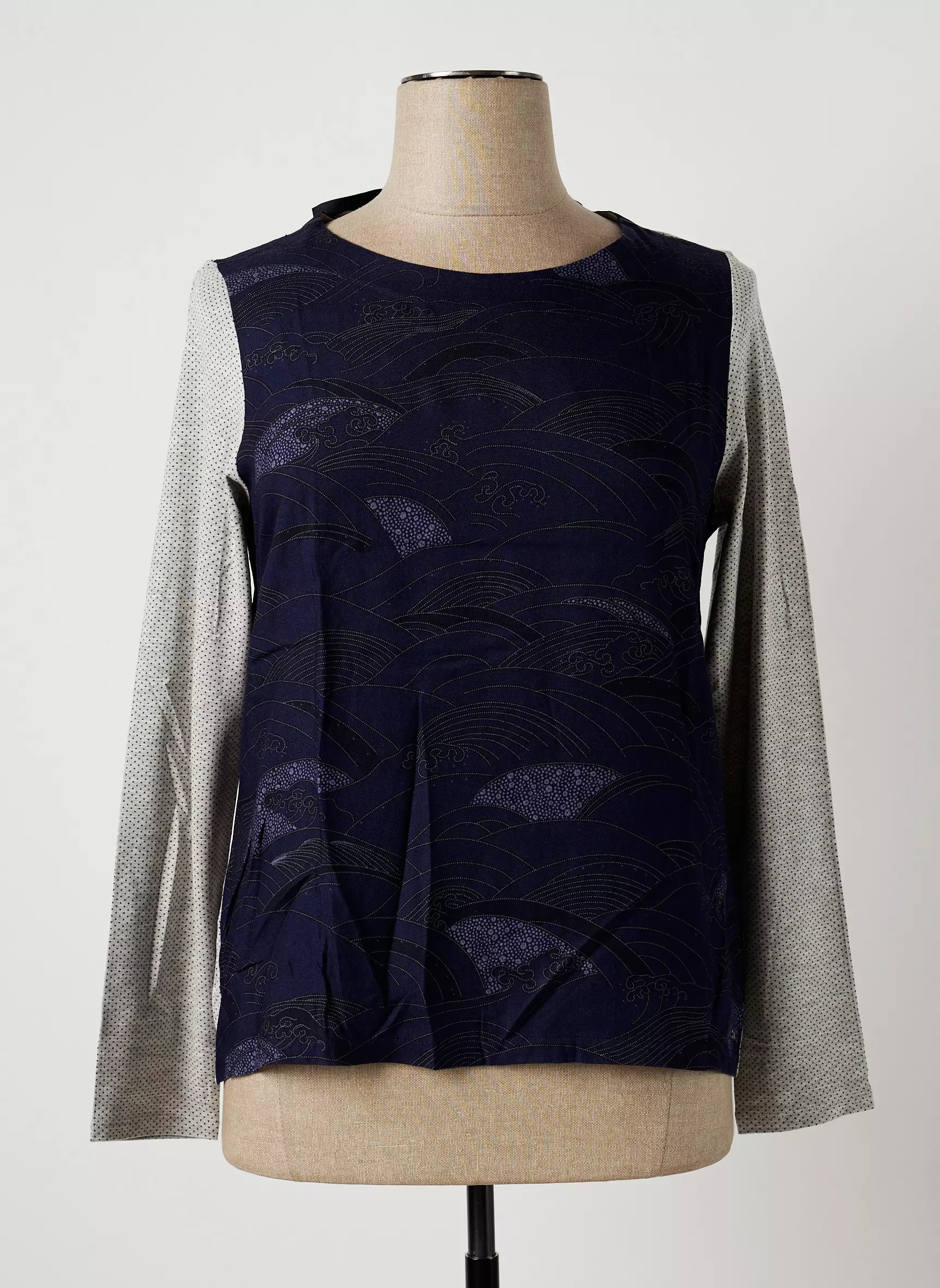 Mae Mahe Tshirts Femme couleur bleu