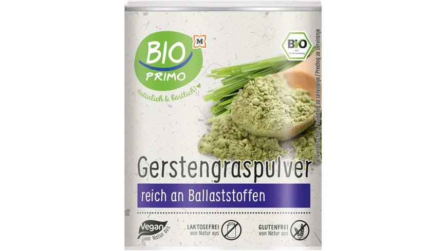 BIO PRIMO Bio Gerstengraspulver 75 g