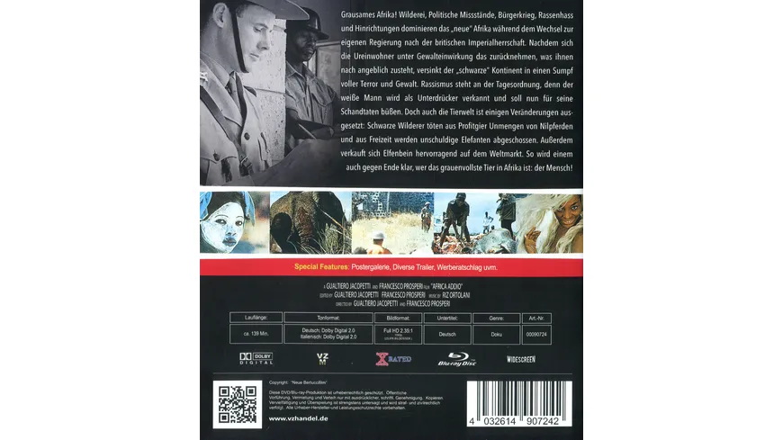 Africa Addio - Uncut