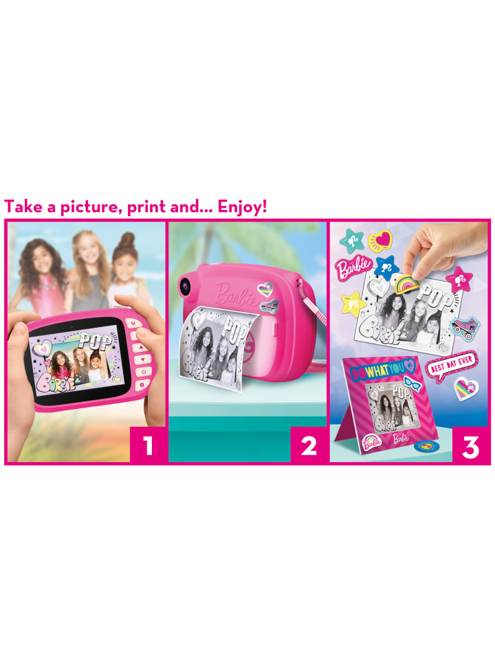 LISCIANI Barbie Print Cam Sofortbildkamera Kamera in pink günstig kaufen onesize