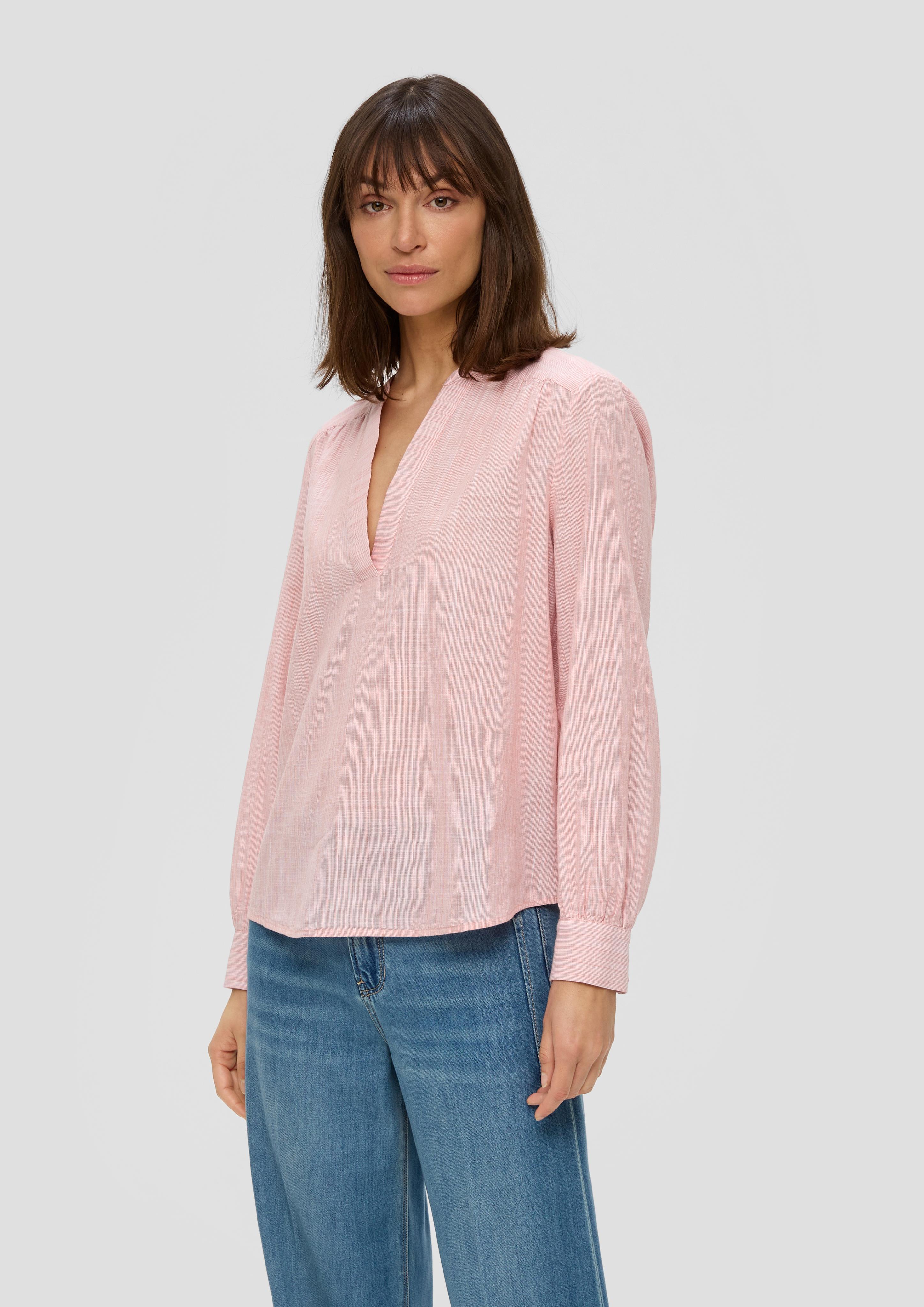Baumwollbluse mit Raffung  2151508-27H8