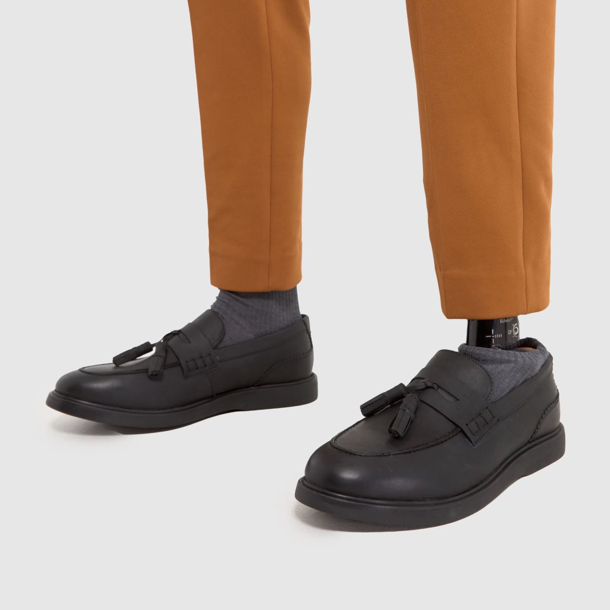 BY HUDSON – Cato – Svarta loafers