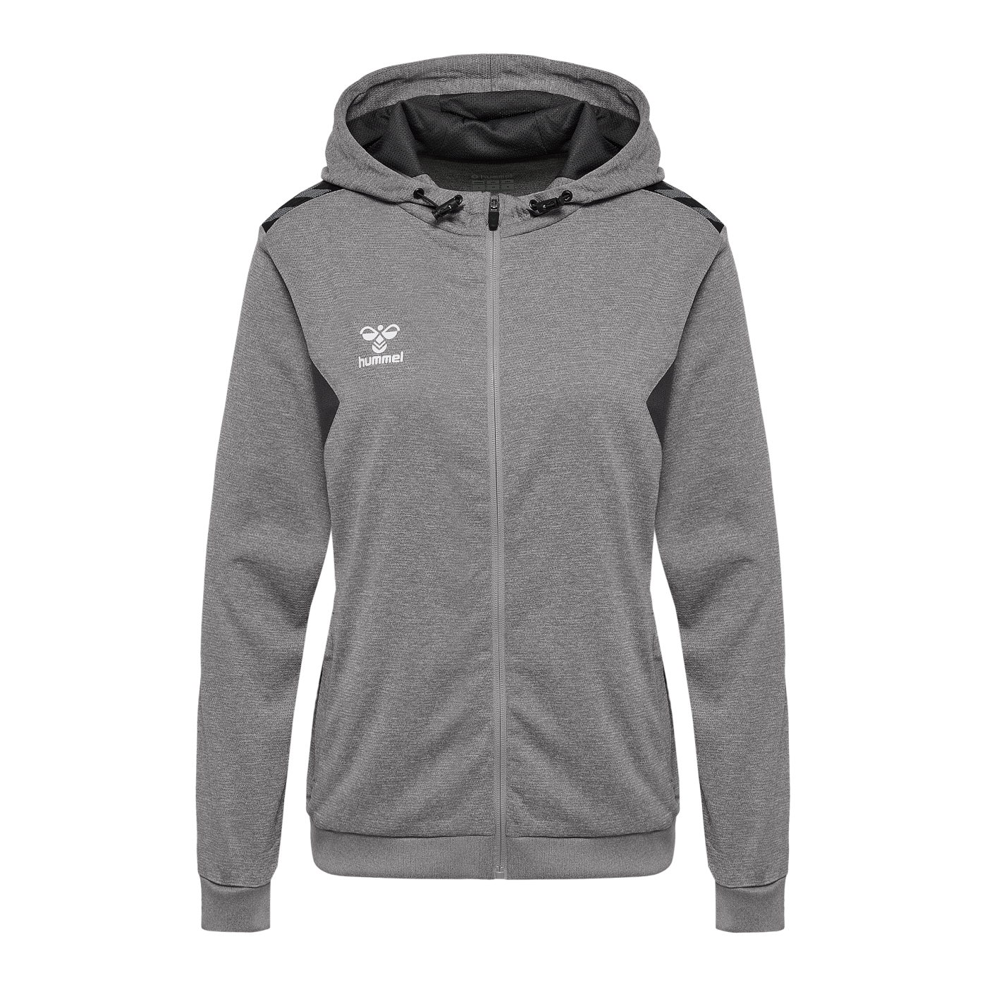 Hummel AUTHENTIC PL Kapuzenjacke Damen Grau F2006