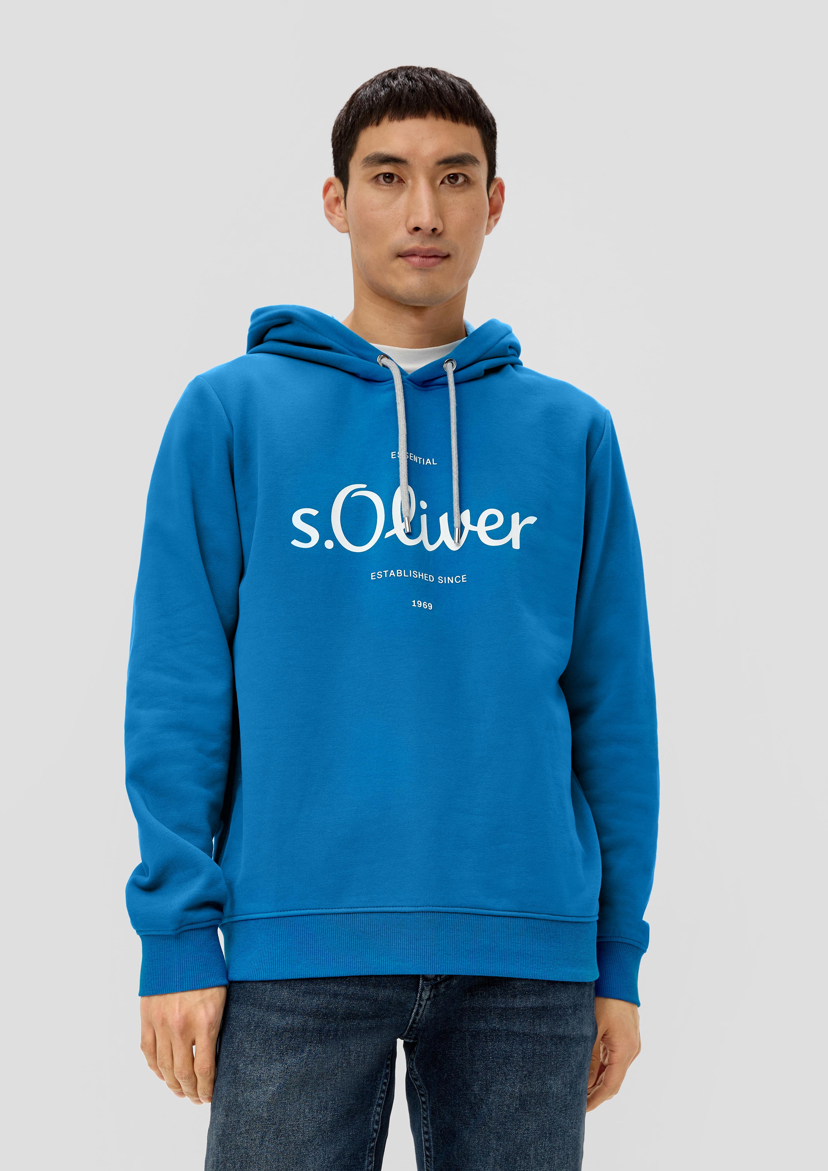 Sweatshirt mit gummiertem Label-Print  2138654-55D1