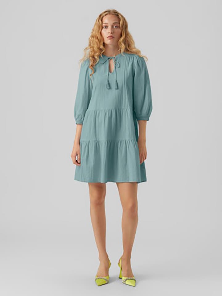 Vero Moda Kleid in Hellblau günstig kaufen