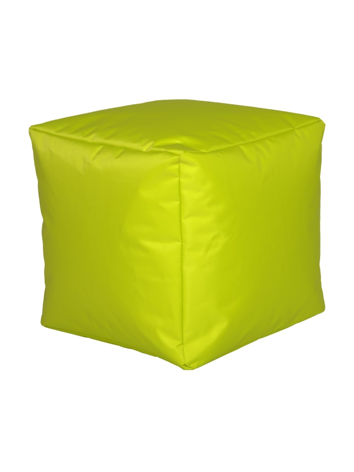 Linke Licardo Sitzwürfel Nylon limone 40/40/40 cm in Limone günstig kaufen 40 x 40 cm