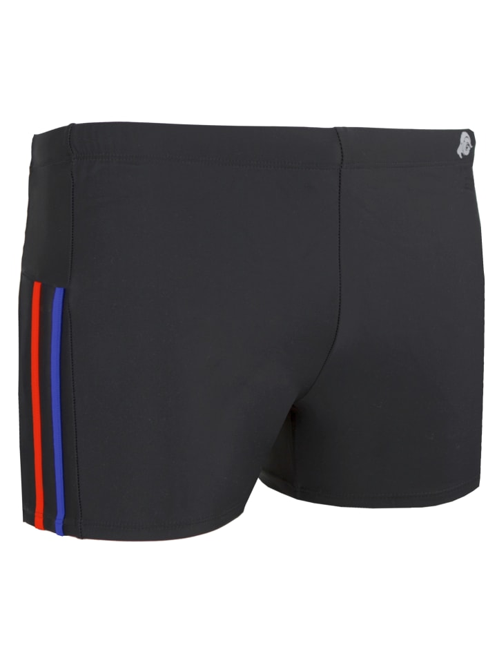 GUGGEN MOUNTAIN Badehose Widder in Rot-Blau günstig kaufen