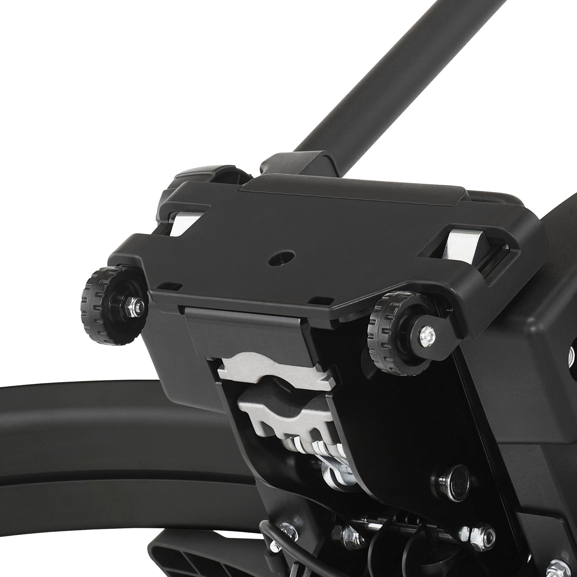FISCHER Fahrrad Kupplungsfahrradträger RoadLine Black, für max. 2 Räder, geeignet für alle Fahrradtypen