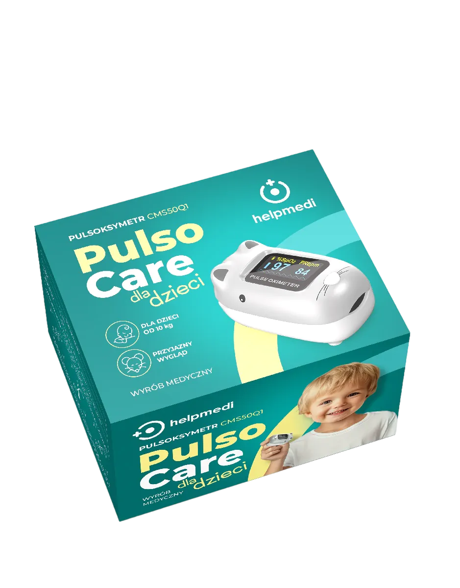 Παλμικό οξύμετρο ποντικιού Helpmedi PulsoCare CMS50Q1