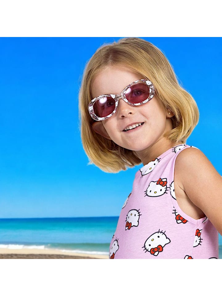 Hello Kitty Sonnenbrille Hello Kitty mit Glitzer in Rosa günstig kaufen onesize