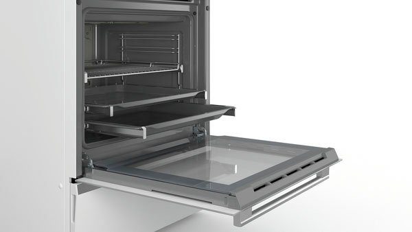 BOSCH Induktions-Standherd HLS59D321 HLS59D321, mit 3-fach-Teleskopauszug, ecoClean