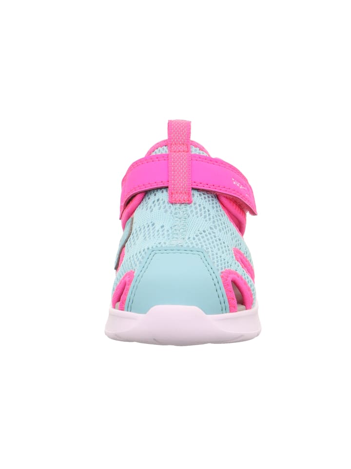 superfit Lauflernsandale WAVE in Hellgrün/Pink günstig kaufen