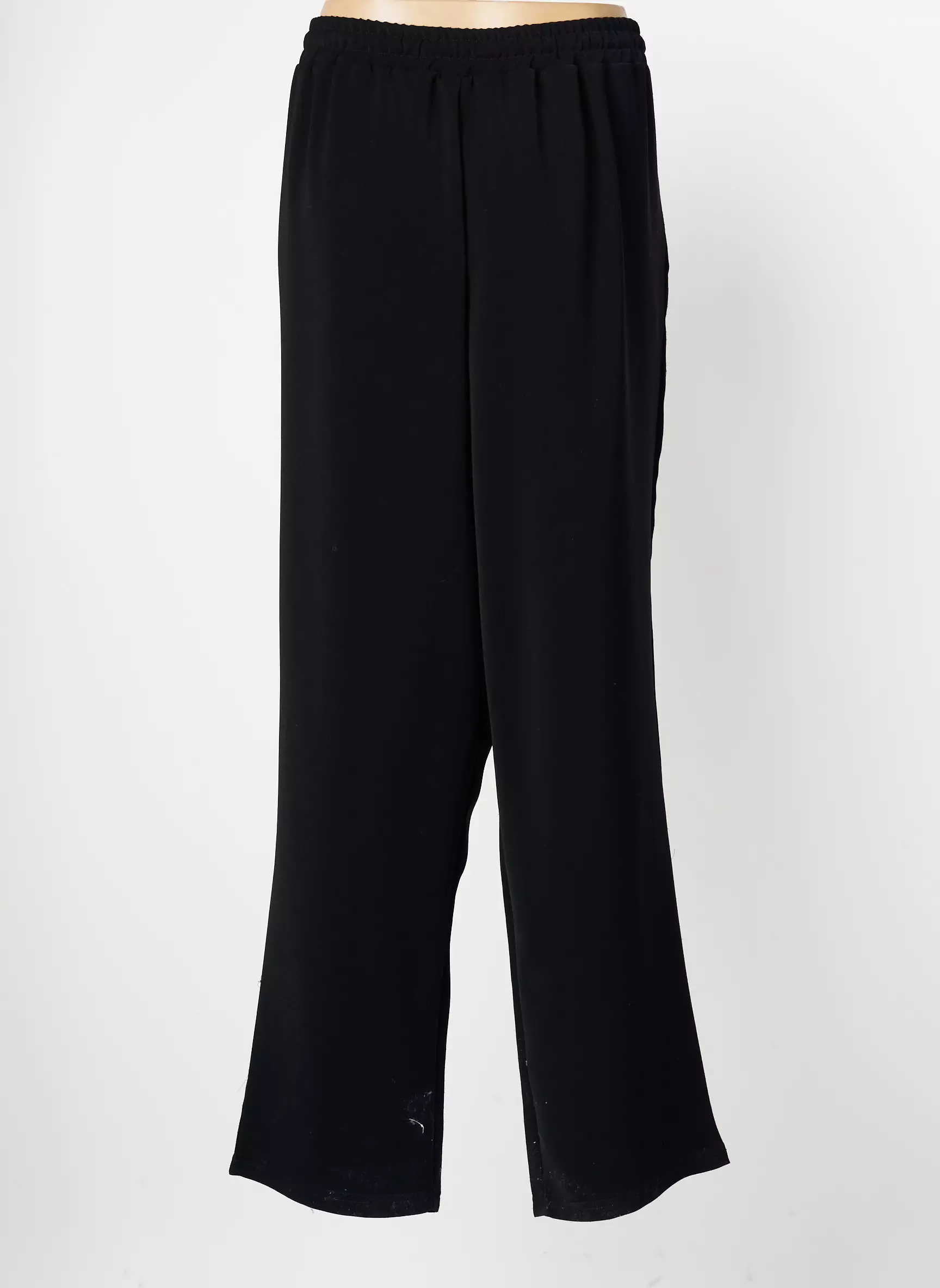 Un Temps Pour Elle Pantalons Droits Femme couleur noir