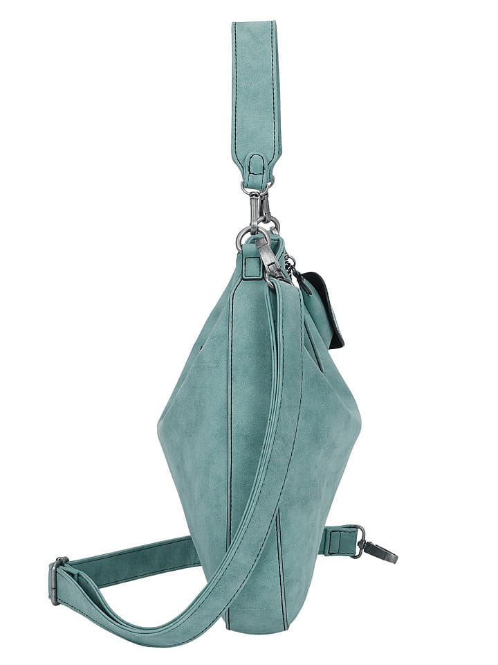 Fritzi aus Preußen Schultertasche in Türkis - (B)5 x (H)33 x (T)36 cm günstig kaufen onesize