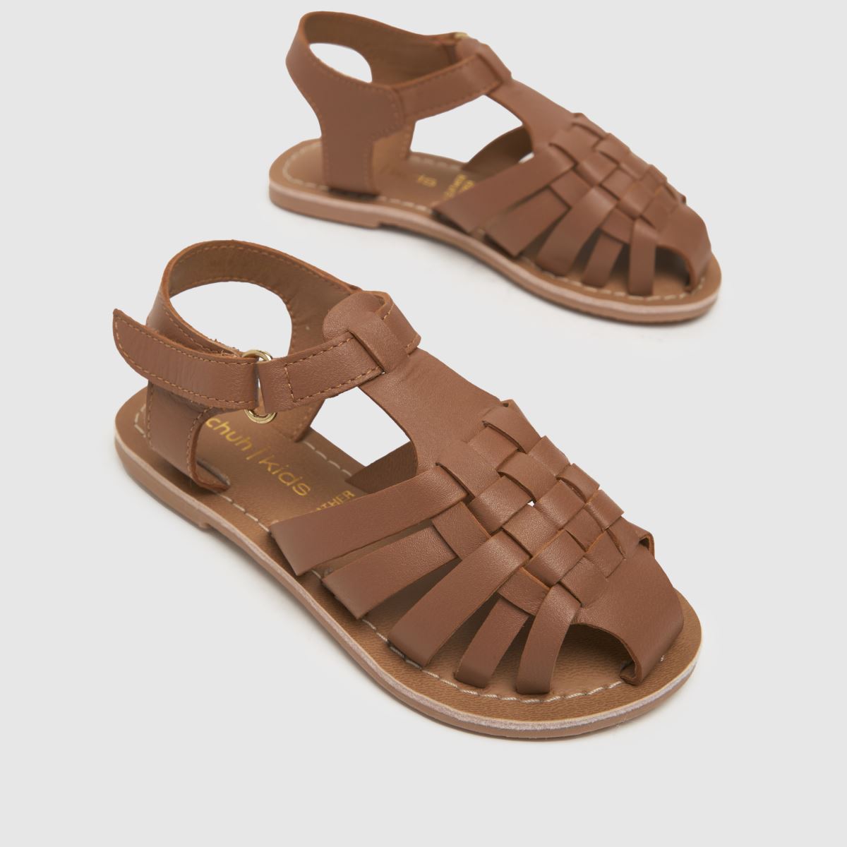 Schuh barna Trance réselt halászlány kisgyermek szandál