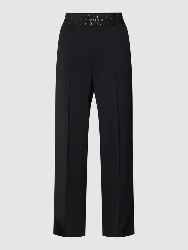 Regular Fit Hose in verkürzter Passform Modell 'CAMERON' in black
