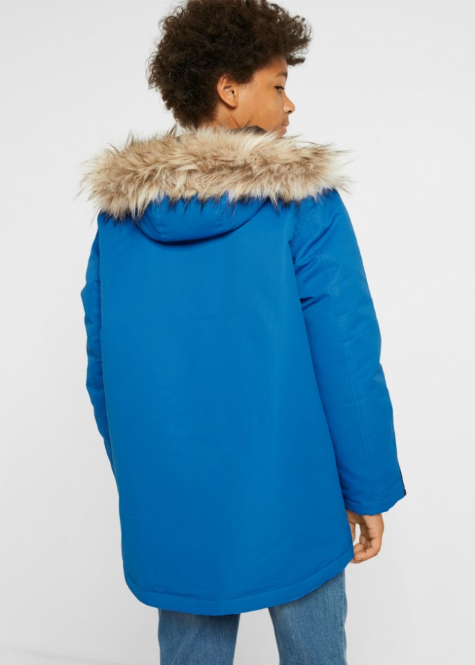 Jungen Winterjacke mit Kapuze