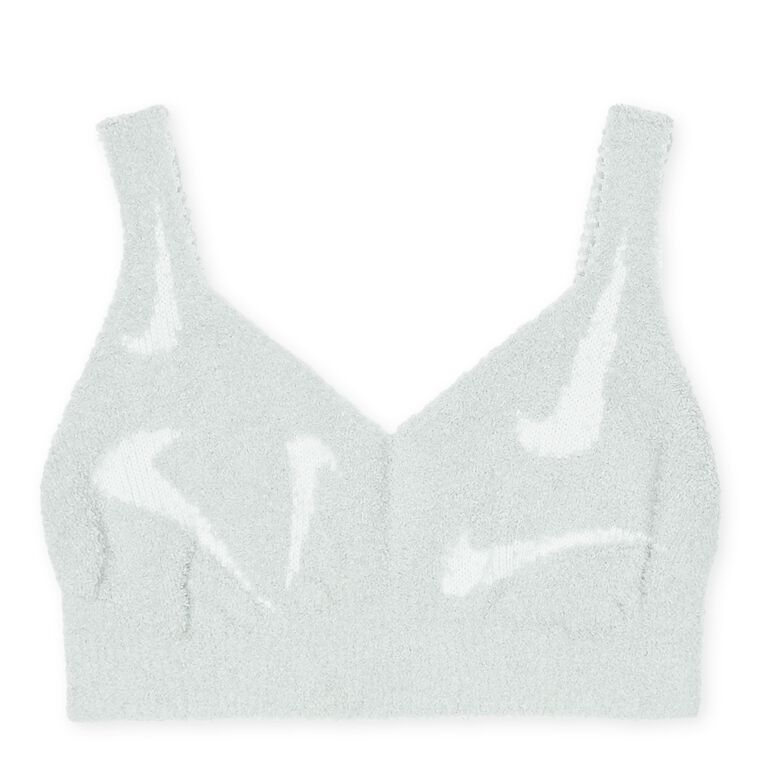 NIKE Wmns Cozy Knit Bra smoke grey/photon dust