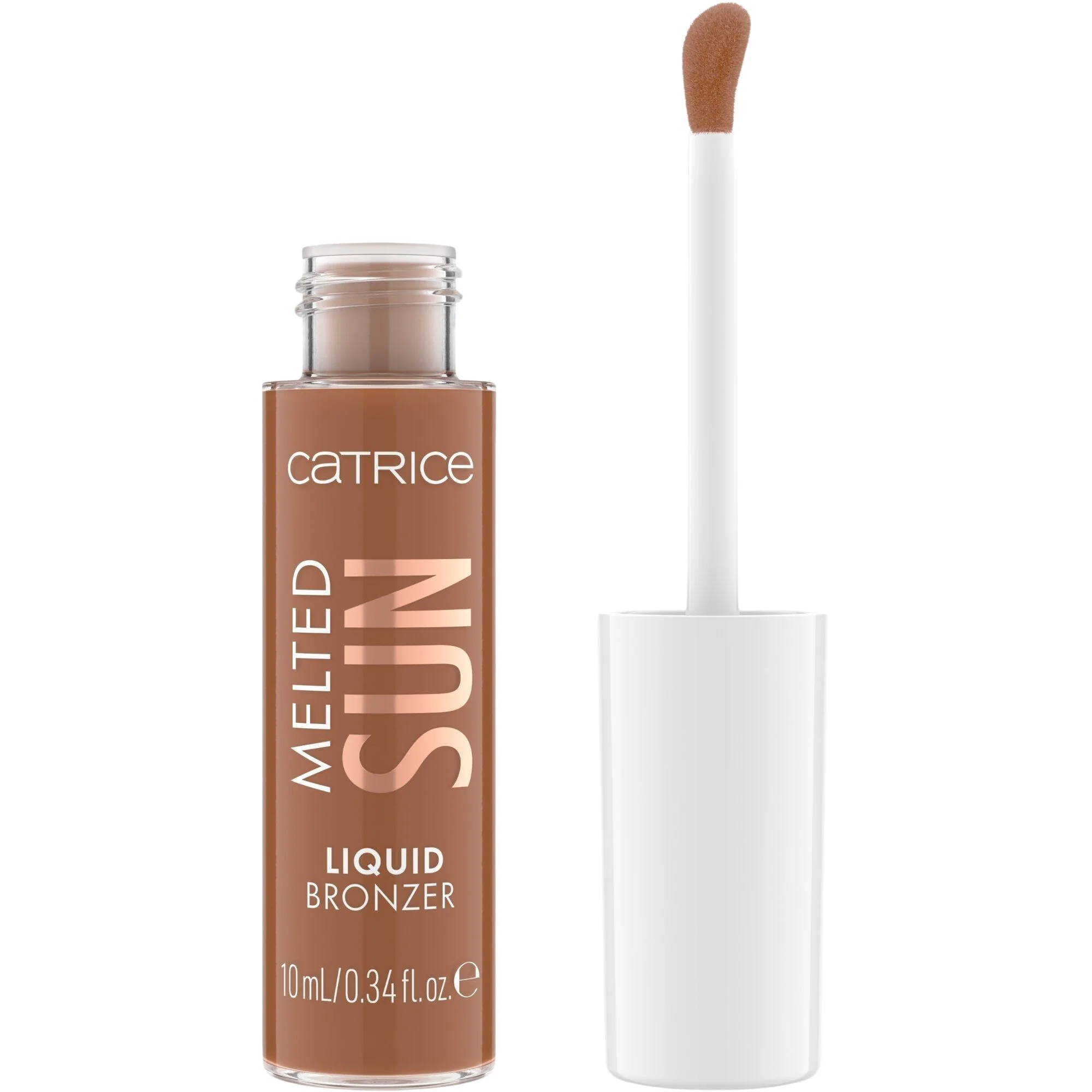 Efect de bronzare fluidă pentru față Melted Sun - Contur facial, Earth