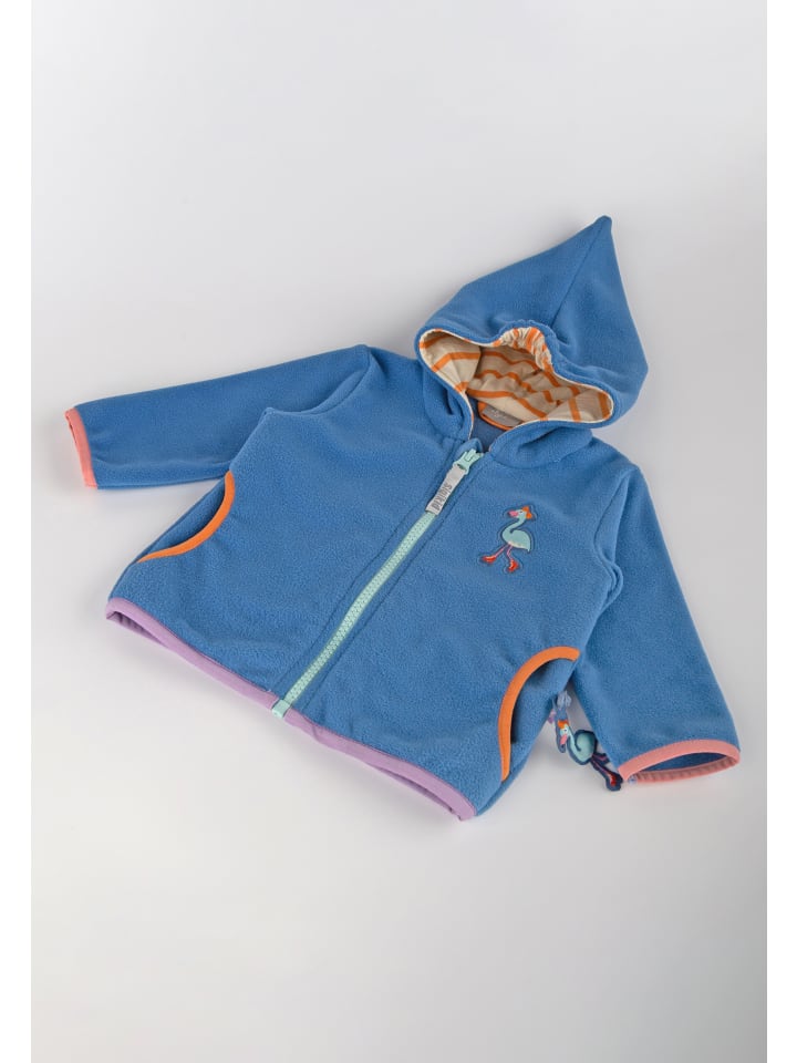 Sigikid Fleecejacke Wild Flamingo in blau günstig kaufen