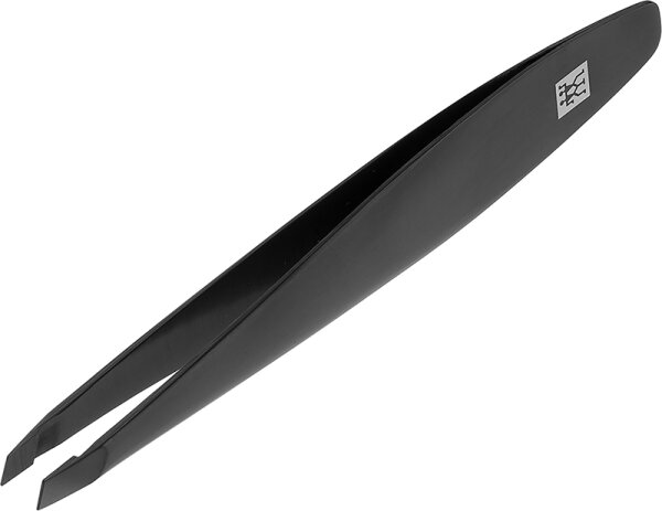 ZWILLING Beauty Premium Pinzette, schräg - black Pinzette