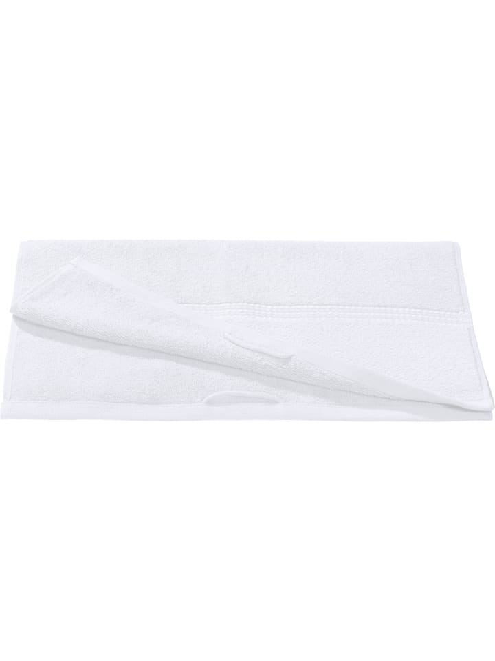 Erwin Müller Duschtuch 2er-Pack Mannheim in weiß günstig kaufen 70 x 140 cm