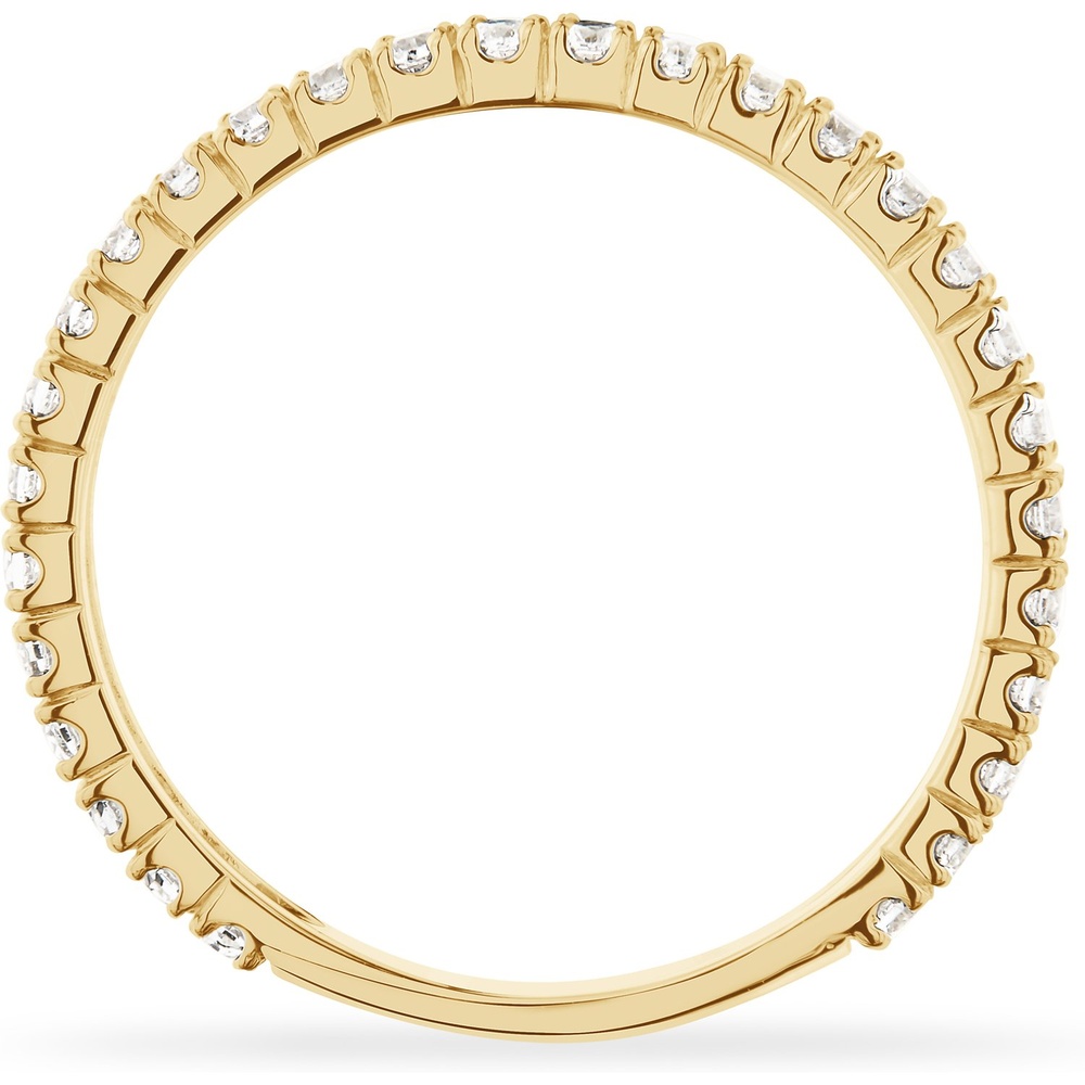 FAVS Bague pour femme 375 Or jaune or jaune Bague