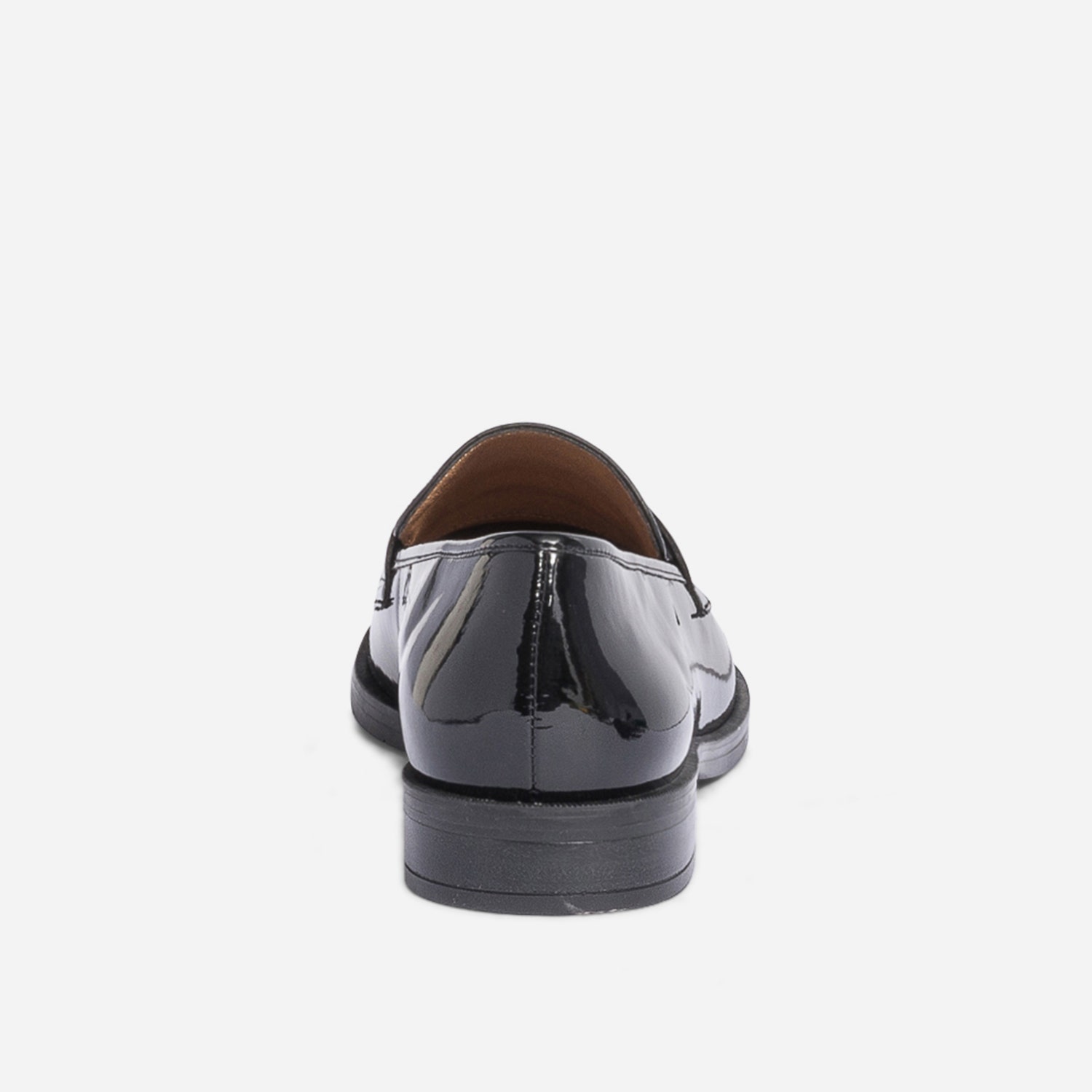 Mocassin ERAM FLEX noir verni