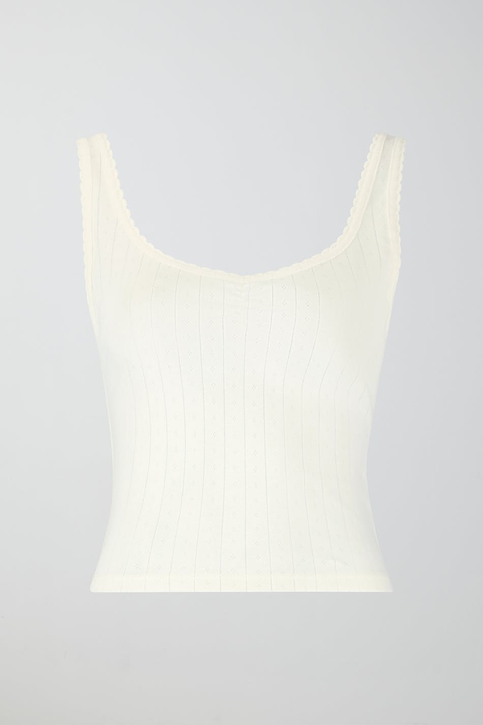 Pointelle singlet