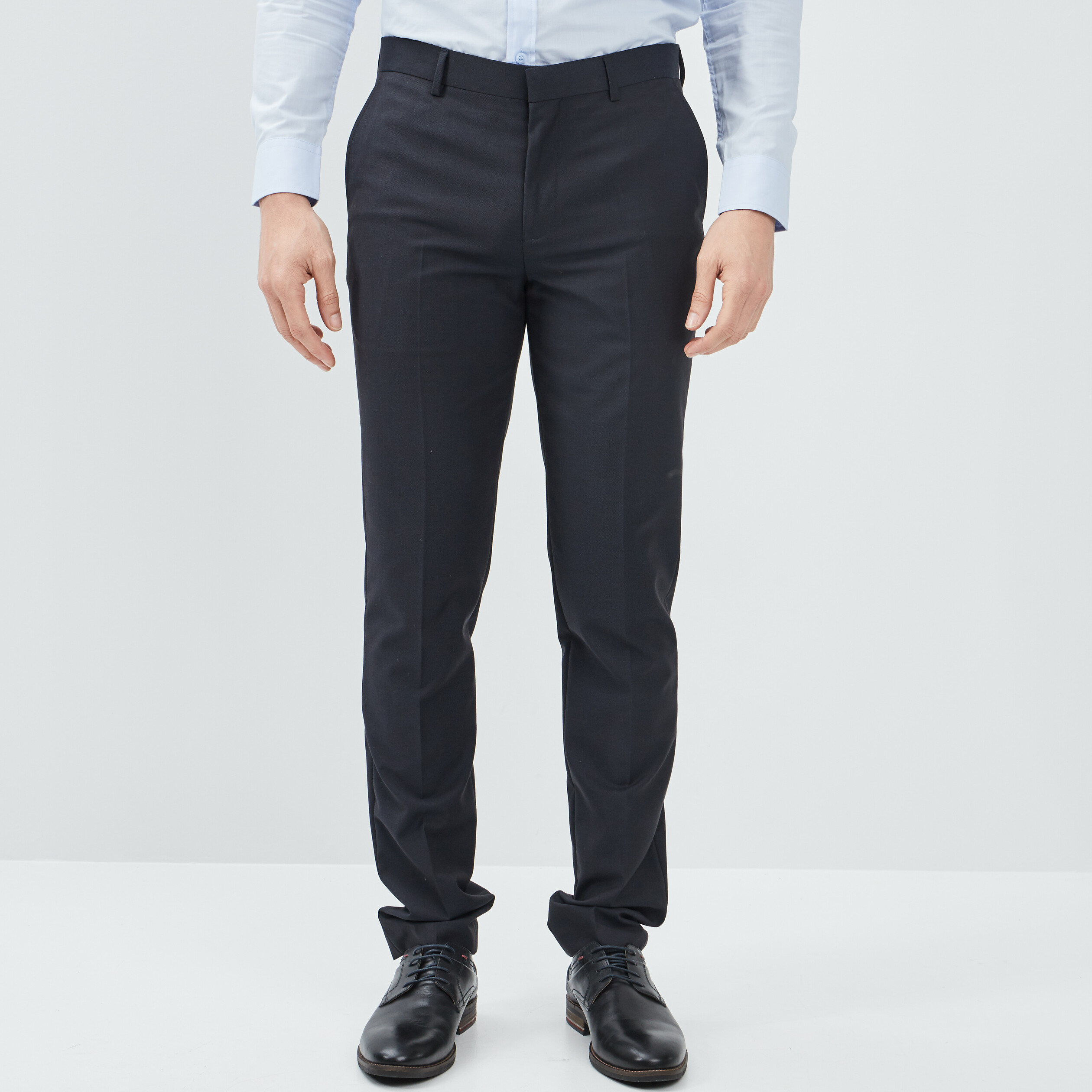 Pantalon slim bleu homme | La Halle