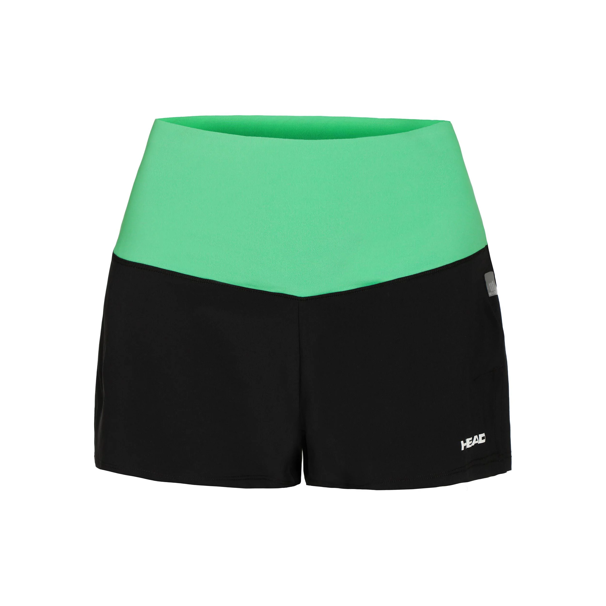 Dynamic Shorts Damen - Schwarz, Grün