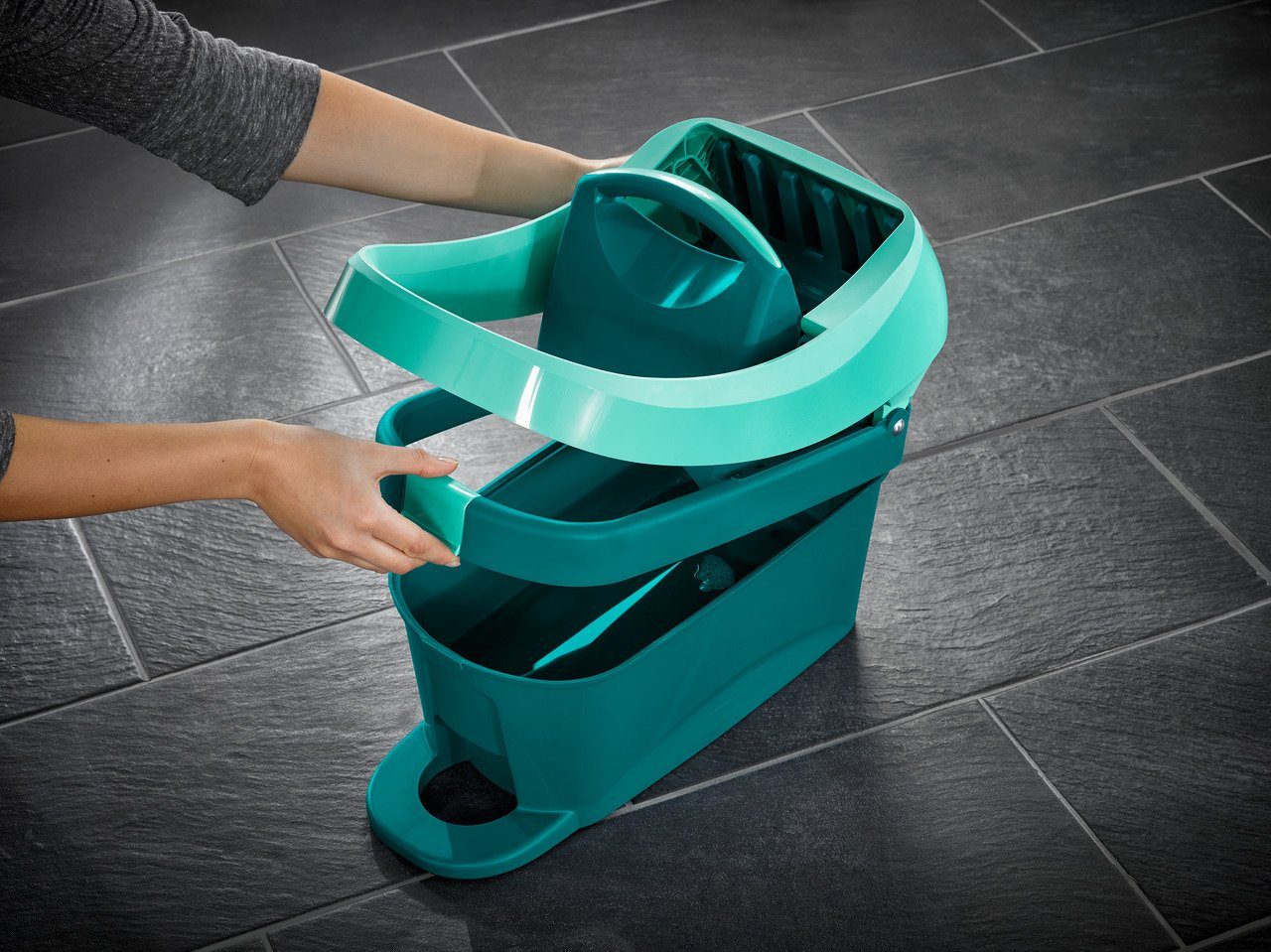 Leifheit Wischtuchpresse Wischtuchpresse Profi Evo mit Rollen