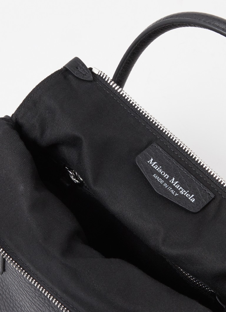 Geantă Maison Margiela 5ac din piele de vițel cu textură cu efect de piele.