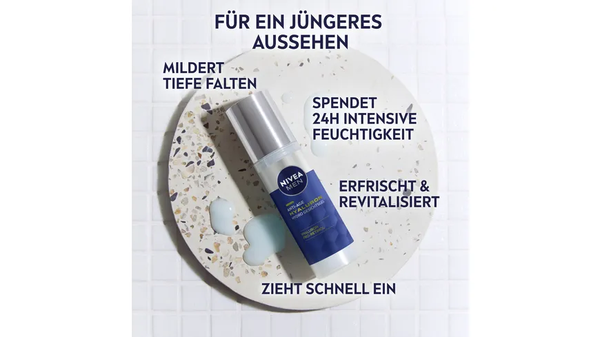 NIVEA MEN Anti Age Hyaluron Hydro Gesichtsgel 50 ml