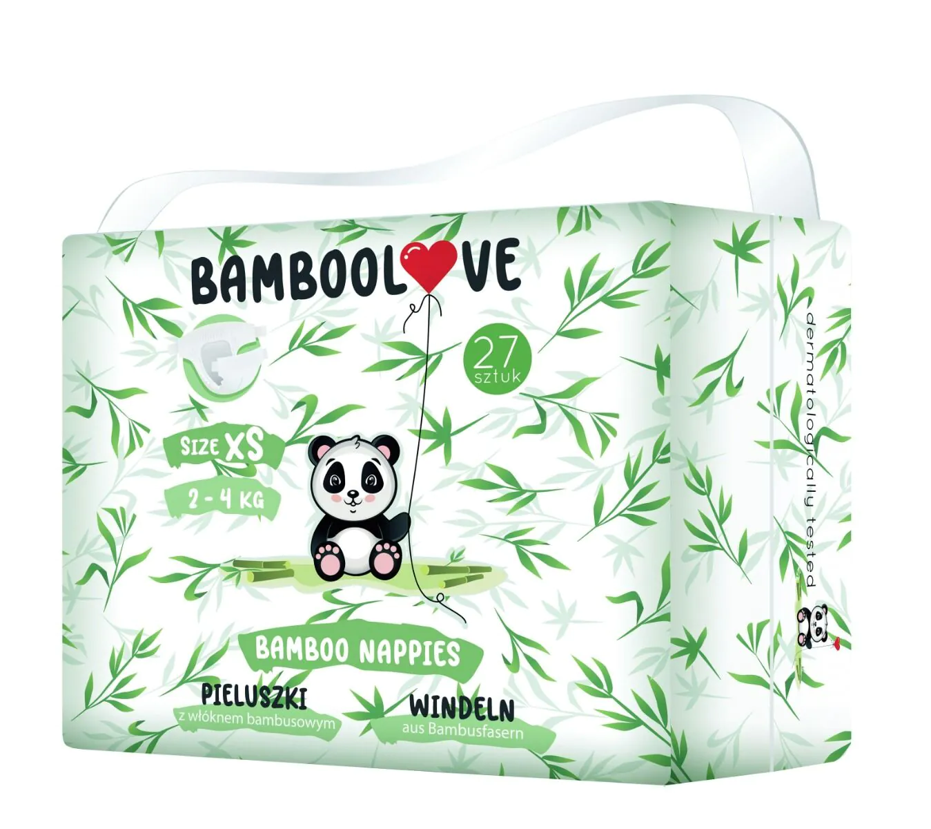 Bamboolove engangsbleer størrelse Xs