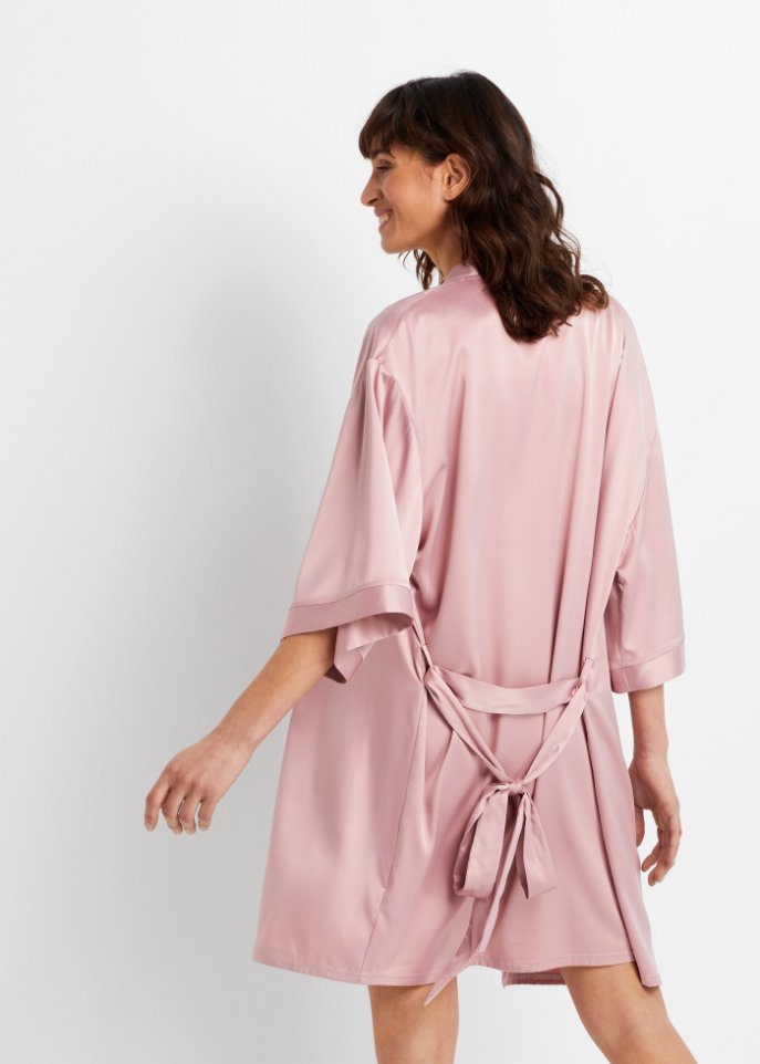 Morgenmantel-Set: Kimono + Neglige (2-tlg.Set)