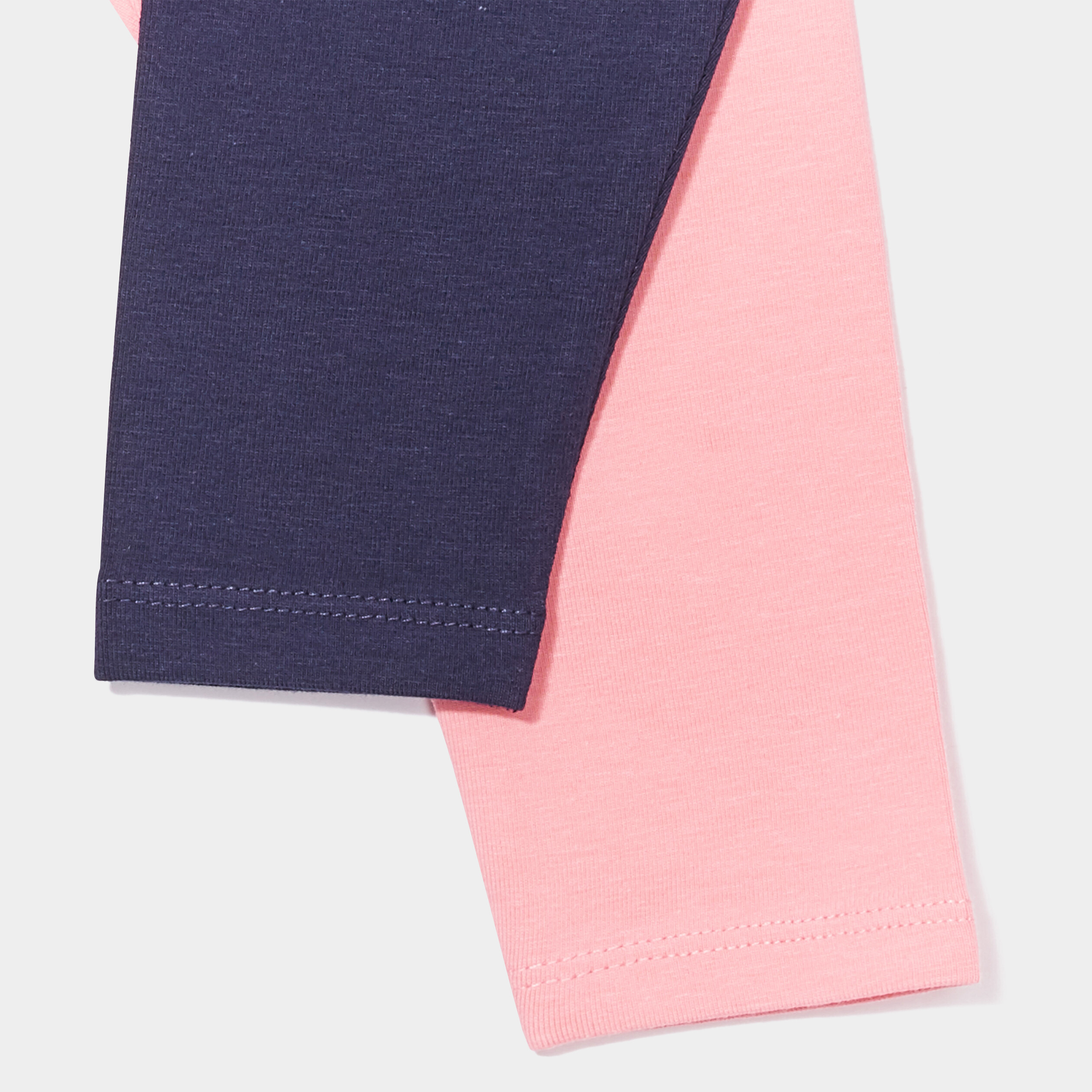 Lot 2 leggings bleu marine bébé fille | La Halle