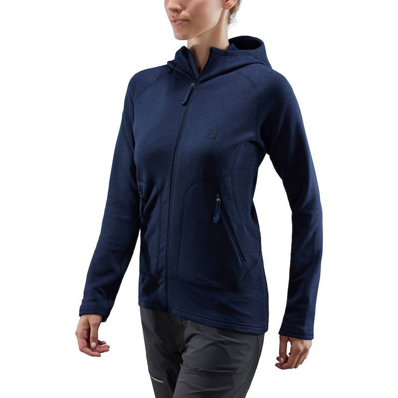 Haglöfs Heron Hood Fleecejacke Damen