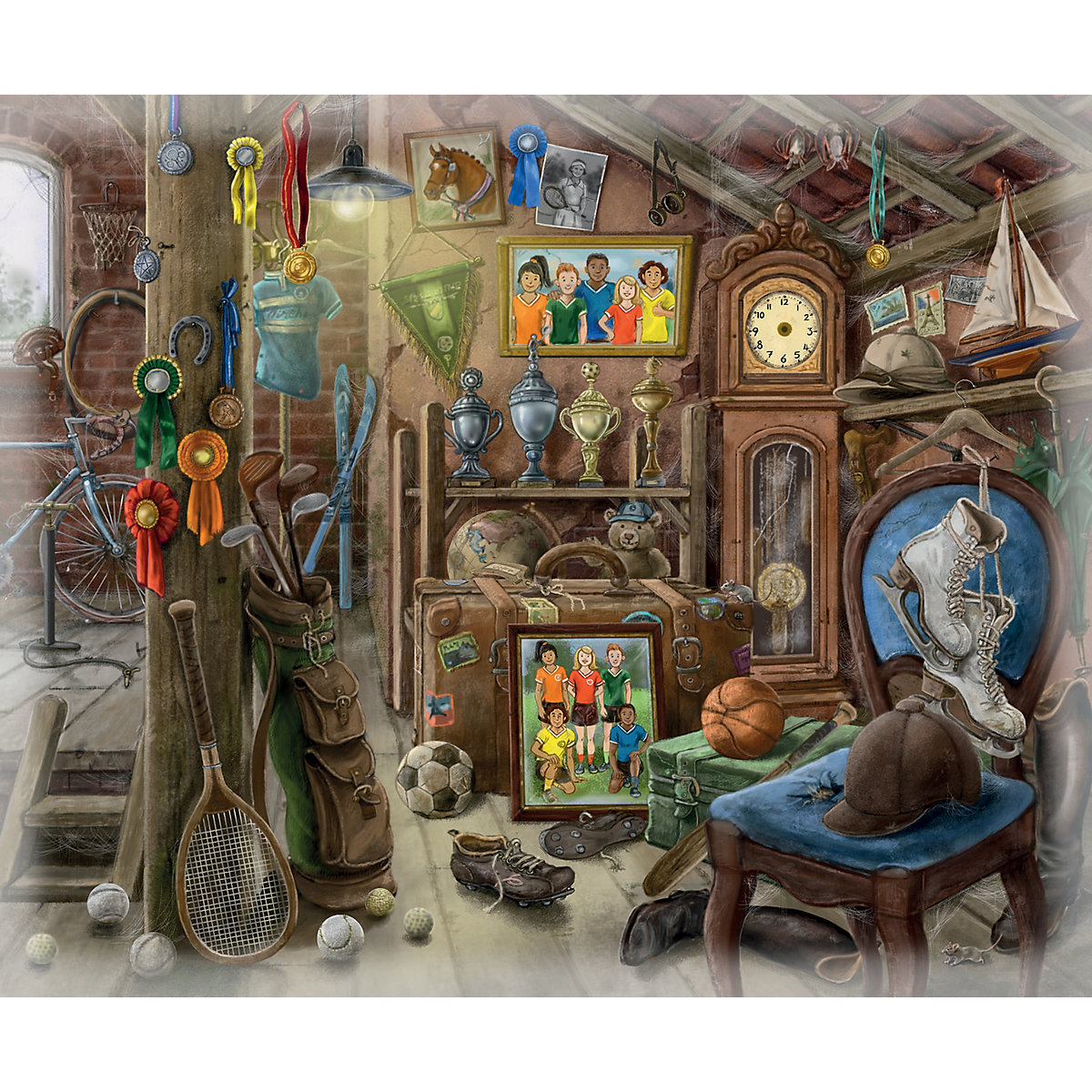 EXIT Puzzle - Im Gutshaus 5 - Dachboden, 99 Teile