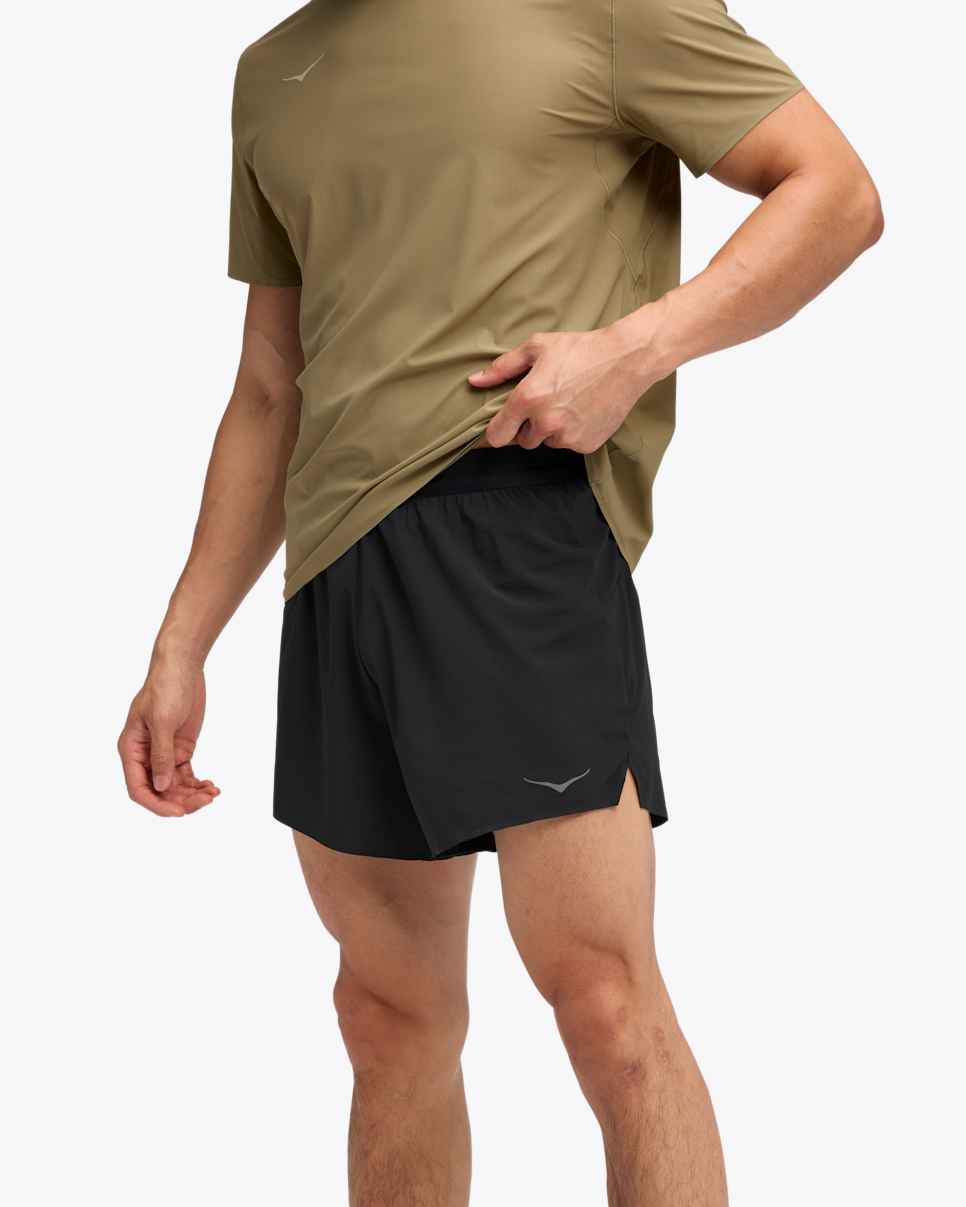 Glide 5–tommers shorts med underbukse Black
