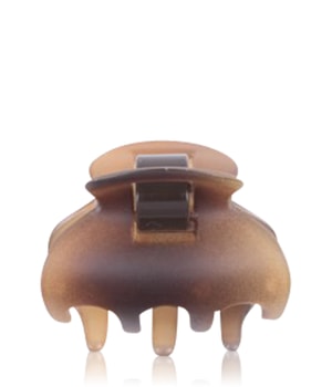 Solida Wasserwellklammer 4,5 cm x 3,7 cm braun Haarspangen-1 Stk