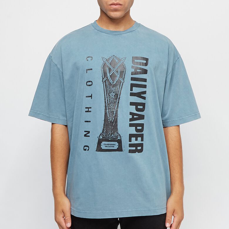 Daily Paper Naqib T-Shirt blue wash